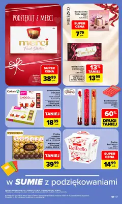 Carrefour - gazetka promocyjna Gazetka Carrefour od poniedziałku od poniedziałku 05.10 do soboty 10.10 - strona 57