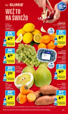 Carrefour - gazetka promocyjna Gazetka Carrefour od poniedziałku od poniedziałku 05.10 do soboty 10.10 - strona 17