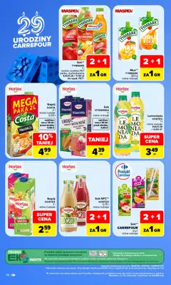 Carrefour - gazetka promocyjna Gazetka Carrefour od poniedziałku od poniedziałku 05.10 do soboty 10.10 - strona 46