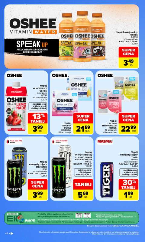 Carrefour - gazetka promocyjna Gazetka Carrefour od poniedziałku od poniedziałku 05.10 do soboty 10.10 - strona 44