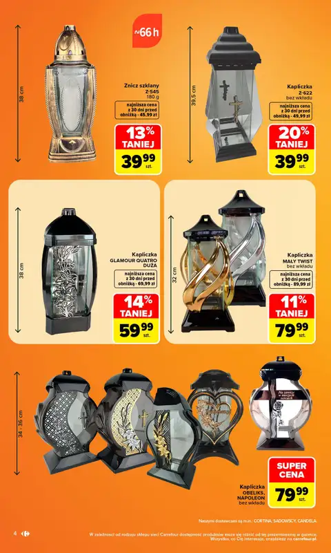 Carrefour - gazetka promocyjna Gazetka Święta pełne wspomnień od poniedziałku 05.10 do soboty 17.10 - strona 4