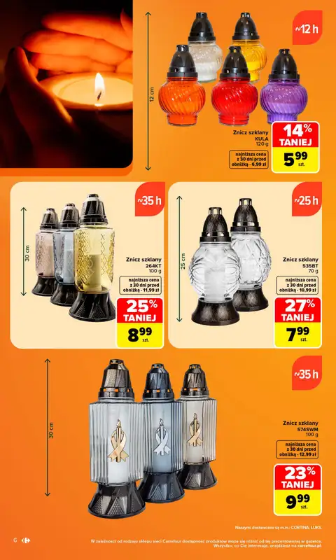 Carrefour - gazetka promocyjna Gazetka Święta pełne wspomnień od poniedziałku 05.10 do soboty 17.10 - strona 6