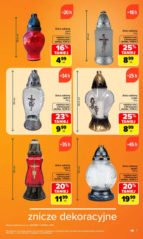 Carrefour - gazetka promocyjna Gazetka Święta pełne wspomnień od poniedziałku 05.10 do soboty 17.10 - strona 7