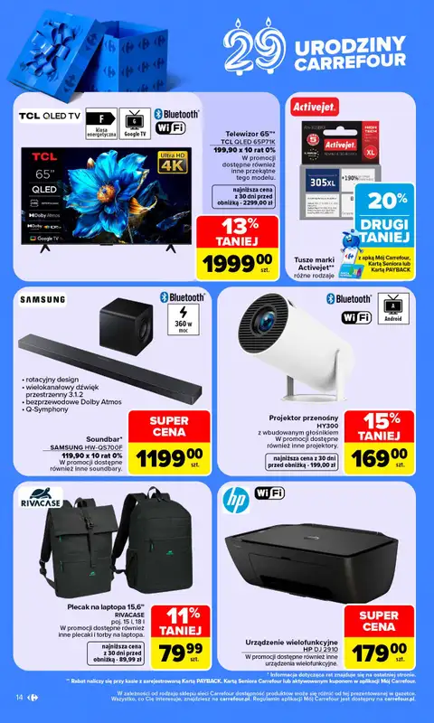 Carrefour - gazetka promocyjna Gazetka Halloween od poniedziałku 05.10 do soboty 17.10 - strona 14