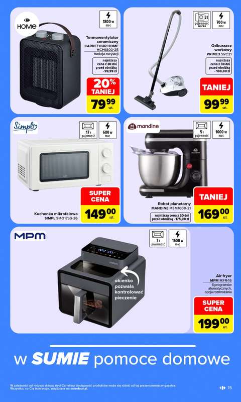 Carrefour - gazetka promocyjna Gazetka Halloween od poniedziałku 05.10 do soboty 17.10 - strona 15