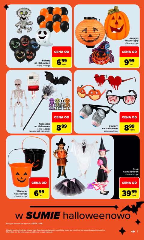Carrefour - gazetka promocyjna Gazetka Halloween od poniedziałku 05.10 do soboty 17.10 - strona 3