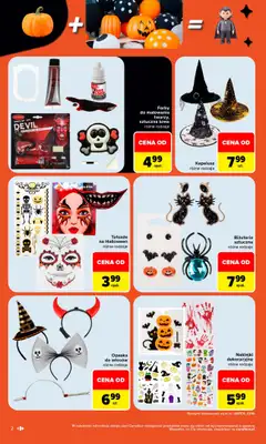Carrefour - gazetka promocyjna Gazetka Halloween od poniedziałku 05.10 do soboty 17.10 - strona 2