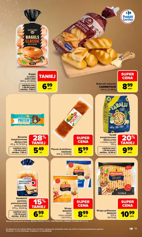 Carrefour Market - gazetka promocyjna Gazetka Carrefour Market od poniedziałku od poniedziałku 05.10 do soboty 10.10 - strona 19