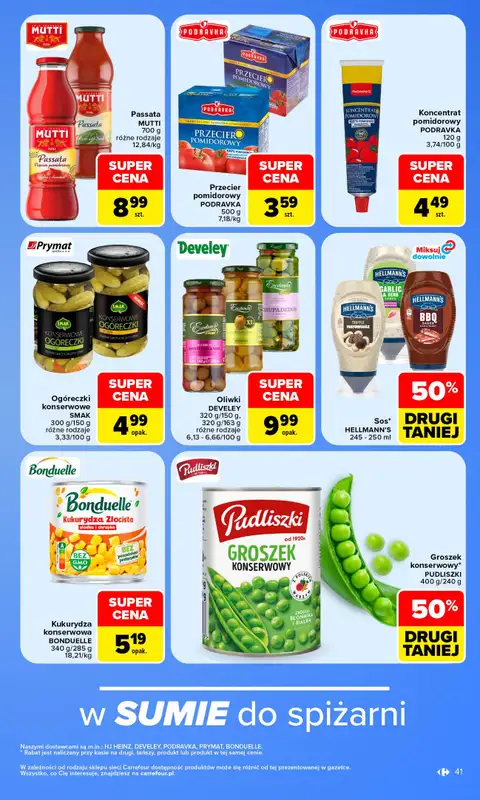 Carrefour Market - gazetka promocyjna Gazetka Carrefour Market od poniedziałku od poniedziałku 05.10 do soboty 10.10 - strona 41