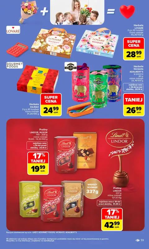 Carrefour Market - gazetka promocyjna Gazetka Carrefour Market od poniedziałku od poniedziałku 05.10 do soboty 10.10 - strona 59