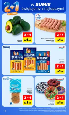 Carrefour Market - gazetka promocyjna Gazetka Carrefour Market od poniedziałku od poniedziałku 05.10 do soboty 10.10 - strona 4