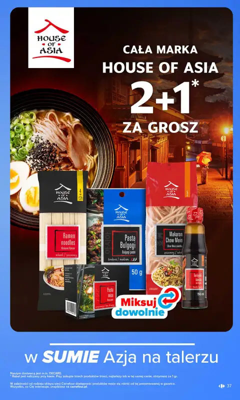 Carrefour Market - gazetka promocyjna Gazetka Carrefour Market od poniedziałku od poniedziałku 05.10 do soboty 10.10 - strona 37