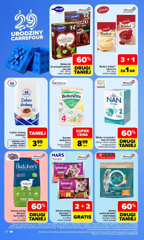Carrefour Market - gazetka promocyjna Gazetka Carrefour Market od poniedziałku od poniedziałku 05.10 do soboty 10.10 - strona 42