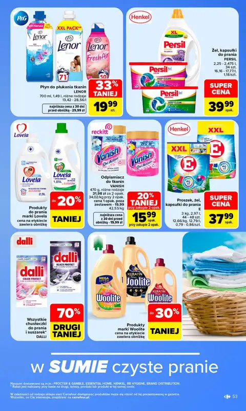 Carrefour Market - gazetka promocyjna Gazetka Carrefour Market od poniedziałku od poniedziałku 05.10 do soboty 10.10 - strona 53