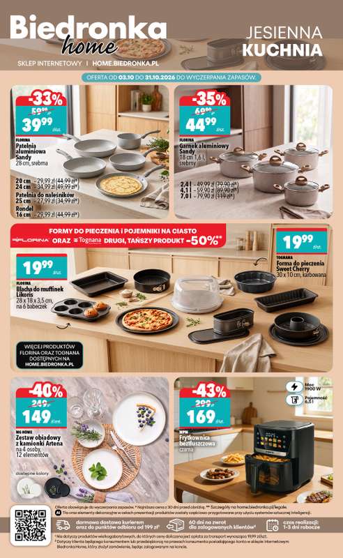Biedronka Home - gazetka promocyjna Najlepsze oferty od soboty 03.10 do czwartku 31.12 - strona 2
