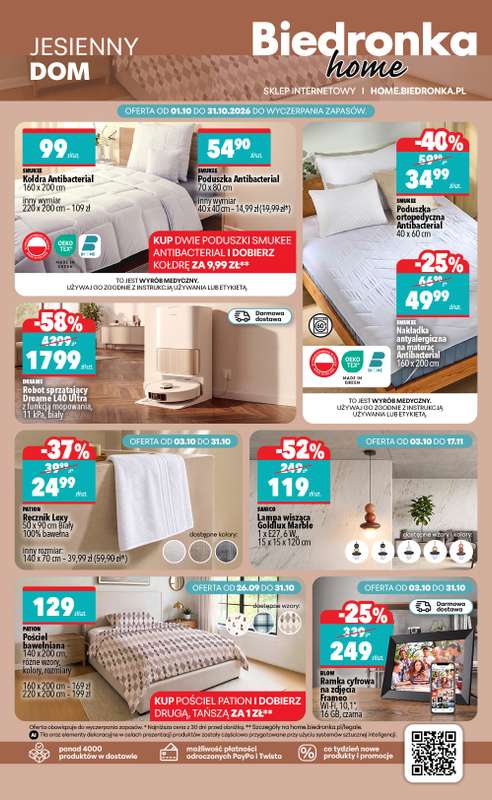 Biedronka Home - gazetka promocyjna Najlepsze oferty od soboty 03.10 do czwartku 31.12 - strona 3