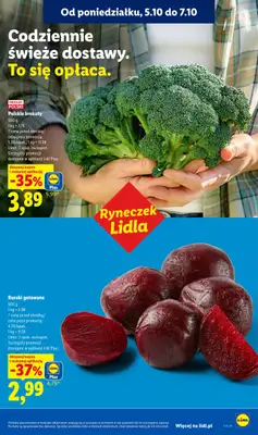 Lidl - gazetka promocyjna Od poniedziałku od poniedziałku 05.10 do środy 07.10 - strona 35