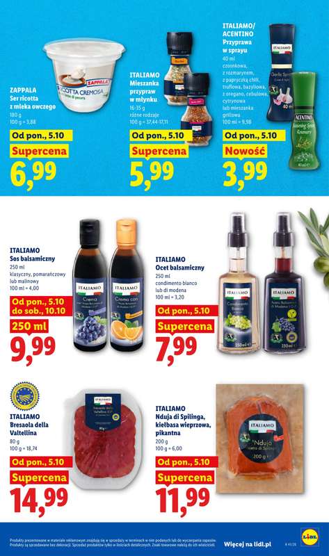 Lidl - gazetka promocyjna Od poniedziałku od poniedziałku 05.10 do środy 07.10 - strona 49