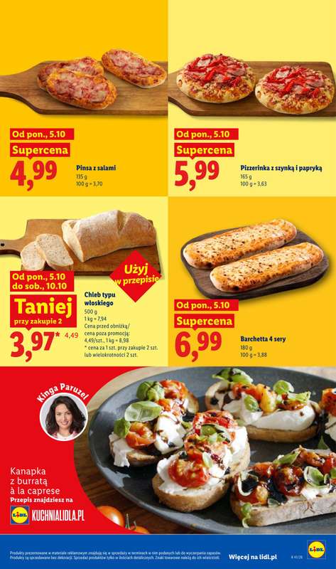 Lidl - gazetka promocyjna Od poniedziałku od poniedziałku 05.10 do środy 07.10 - strona 45