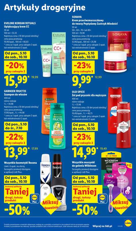 Lidl - gazetka promocyjna Od poniedziałku od poniedziałku 05.10 do środy 07.10 - strona 85