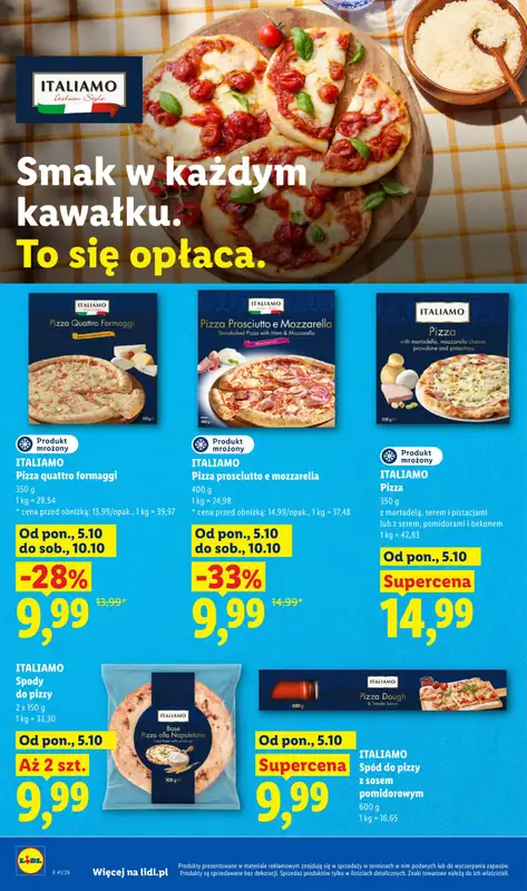 Lidl - gazetka promocyjna Od poniedziałku od poniedziałku 05.10 do środy 07.10 - strona 50