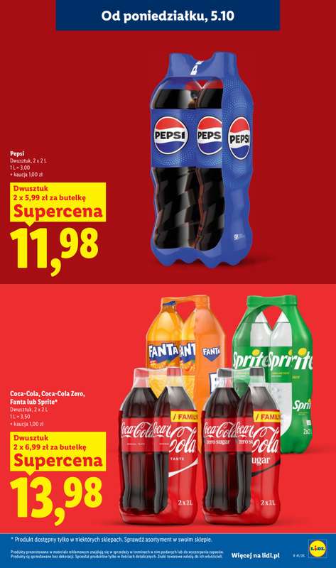 Lidl - gazetka promocyjna Od poniedziałku od poniedziałku 05.10 do środy 07.10 - strona 13