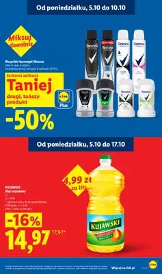Lidl - gazetka promocyjna Od poniedziałku od poniedziałku 05.10 do środy 07.10 - strona 15