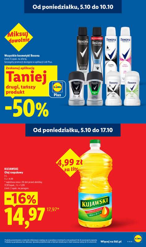 Lidl - gazetka promocyjna Od poniedziałku od poniedziałku 05.10 do środy 07.10 - strona 15