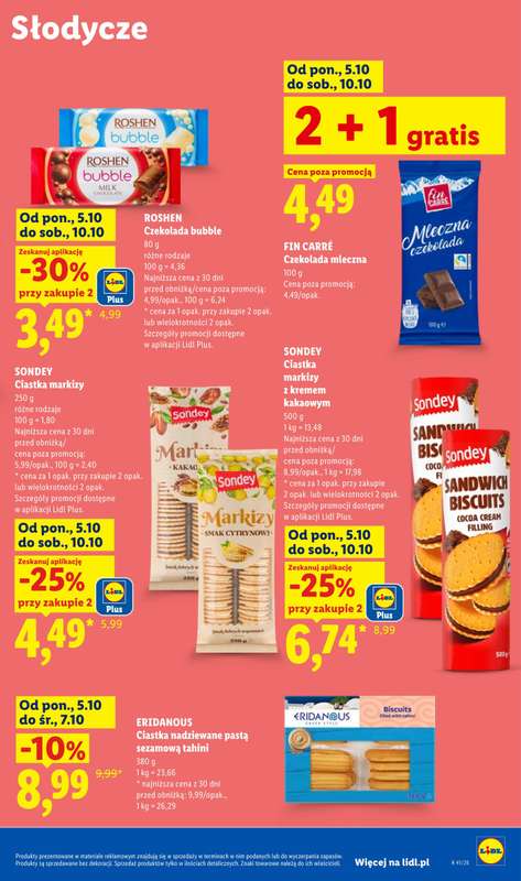 Lidl - gazetka promocyjna Od poniedziałku od poniedziałku 05.10 do środy 07.10 - strona 71
