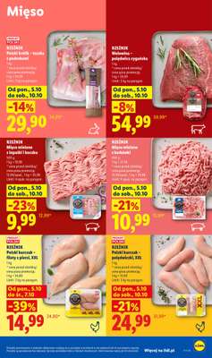 Lidl - gazetka promocyjna Od poniedziałku od poniedziałku 05.10 do środy 07.10 - strona 63