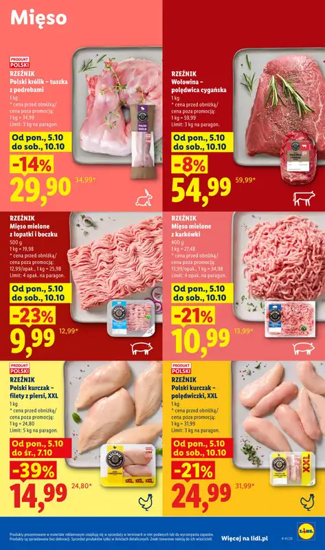 Lidl - gazetka promocyjna Od poniedziałku od poniedziałku 05.10 do środy 07.10 - strona 63