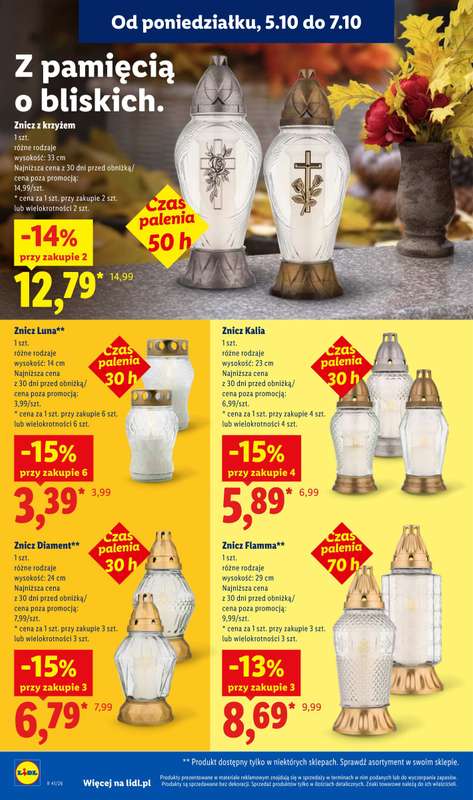 Lidl - gazetka promocyjna Od poniedziałku od poniedziałku 05.10 do środy 07.10 - strona 90