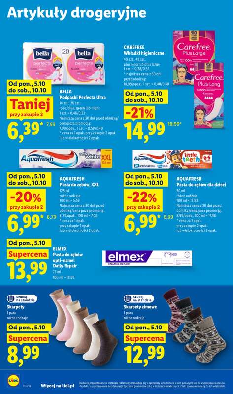 Lidl - gazetka promocyjna Od poniedziałku od poniedziałku 05.10 do środy 07.10 - strona 84