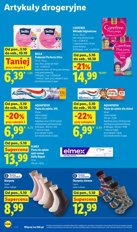 Lidl - gazetka promocyjna Od poniedziałku od poniedziałku 05.10 do środy 07.10 - strona 84