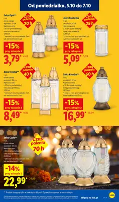 Lidl - gazetka promocyjna Od poniedziałku od poniedziałku 05.10 do środy 07.10 - strona 91