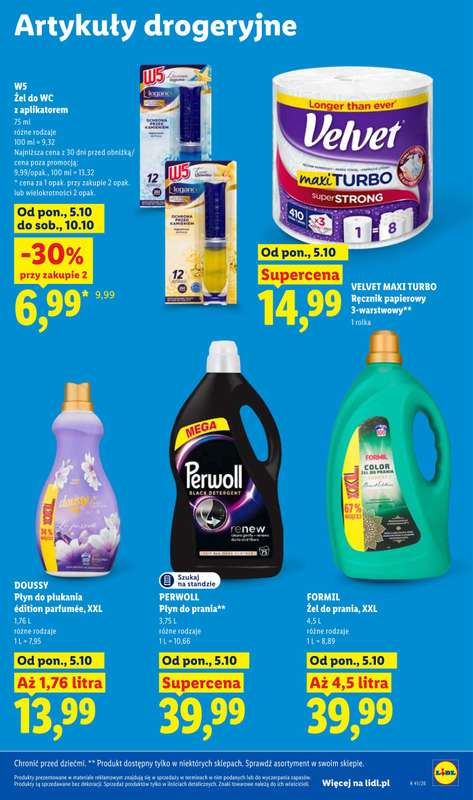 Lidl - gazetka promocyjna Od poniedziałku od poniedziałku 05.10 do środy 07.10 - strona 87
