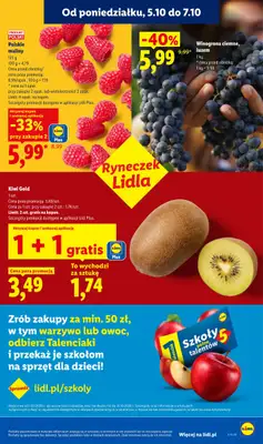 Lidl - gazetka promocyjna Od poniedziałku od poniedziałku 05.10 do środy 07.10 - strona 39