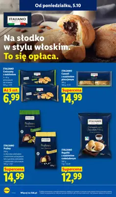 Lidl - gazetka promocyjna Od poniedziałku od poniedziałku 05.10 do środy 07.10 - strona 60