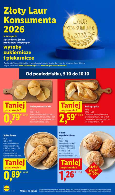 Lidl - gazetka promocyjna Od poniedziałku od poniedziałku 05.10 do środy 07.10 - strona 40