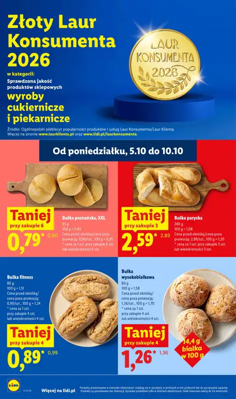 Lidl - gazetka promocyjna Od poniedziałku od poniedziałku 05.10 do środy 07.10 - strona 40
