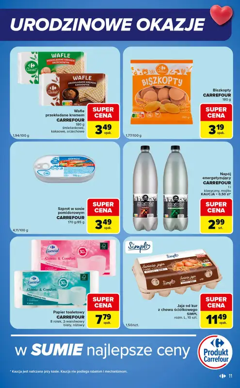 Carrefour Market - gazetka promocyjna Gazetka Ekspresowe zakupy od wtorku 06.10 do poniedziałku 12.10 - strona 11
