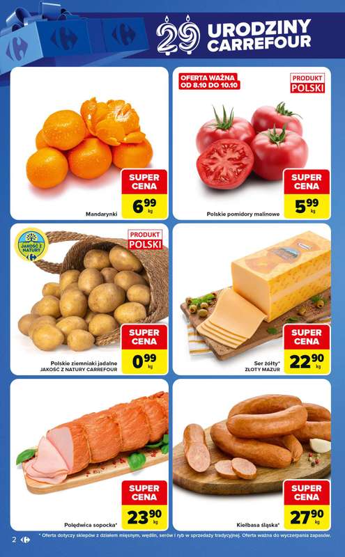 Carrefour Market - gazetka promocyjna Gazetka Ekspresowe zakupy od wtorku 06.10 do poniedziałku 12.10 - strona 2