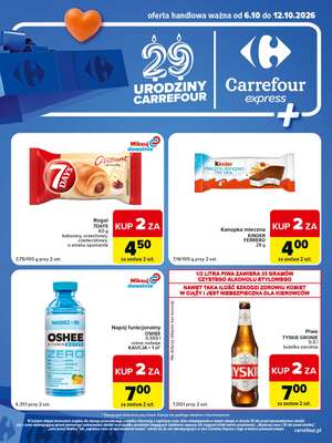 Carrefour Express - gazetka promocyjna Gazetka Express od wtorku 06.10 do poniedziałku 12.10 - strona 2
