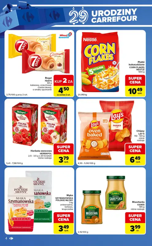 Carrefour Express - gazetka promocyjna Gazetka Express od wtorku 06.10 do poniedziałku 12.10 - strona 4