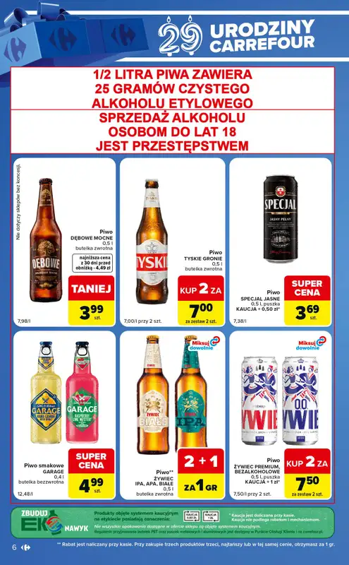 Carrefour Express - gazetka promocyjna Gazetka Express od wtorku 06.10 do poniedziałku 12.10 - strona 6