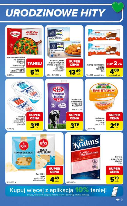 Carrefour Express - gazetka promocyjna Gazetka Express od wtorku 06.10 do poniedziałku 12.10 - strona 3