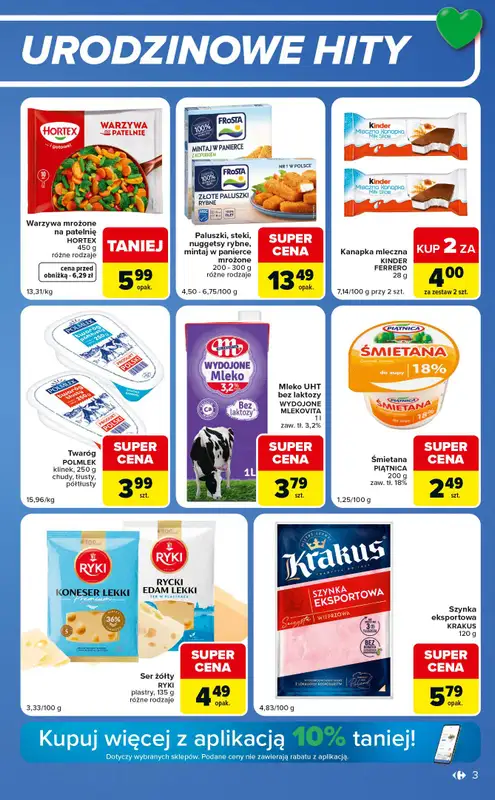 Carrefour Express - gazetka promocyjna Gazetka Express od wtorku 06.10 do poniedziałku 12.10 - strona 3