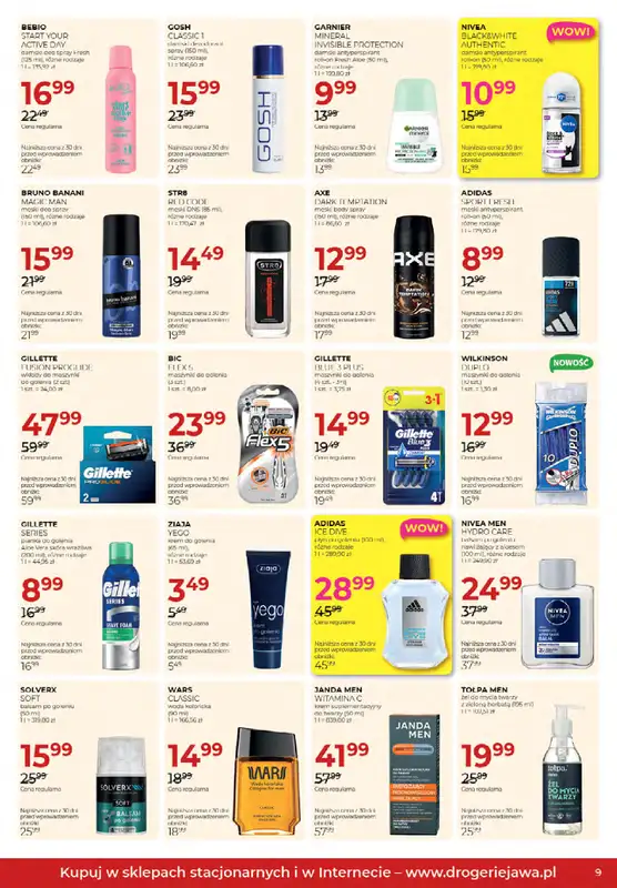 Drogerie Jawa - gazetka promocyjna Gazetka od piątku 02.10 do wtorku 03.11 - strona 9