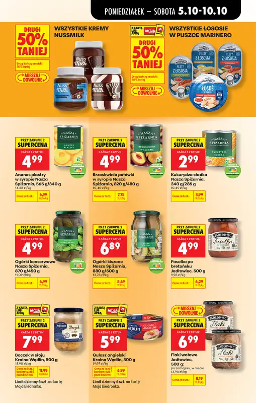 Biedronka - gazetka promocyjna Od poniedziałku od poniedziałku 05.10 do soboty 10.10 - strona 59