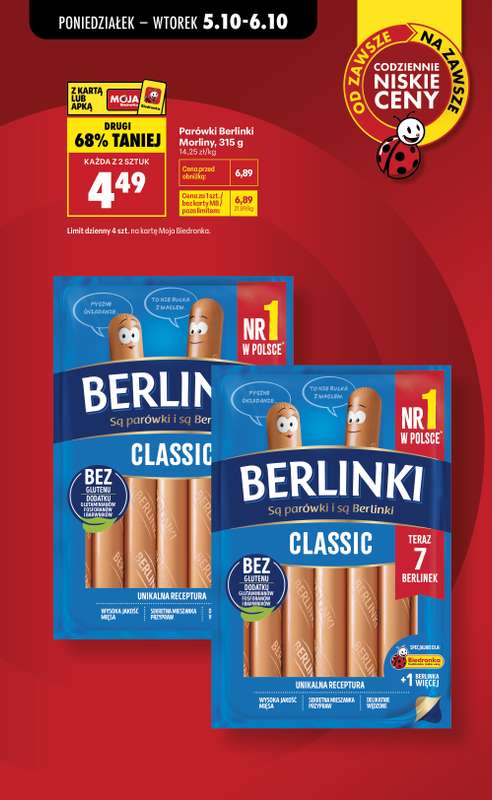 Biedronka - gazetka promocyjna Od poniedziałku od poniedziałku 05.10 do soboty 10.10 - strona 12